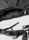 Grey shoulder bag with ruched handle_2