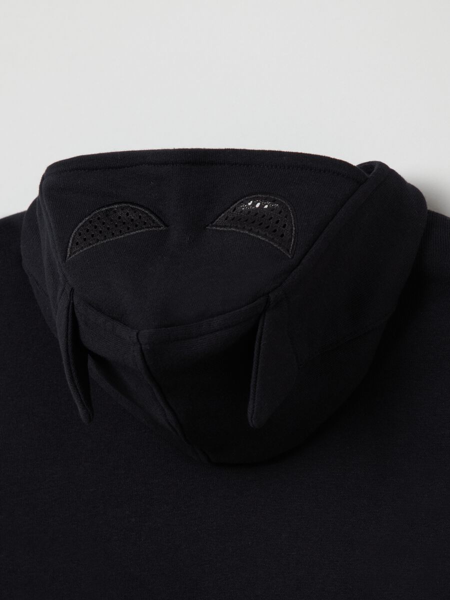 Full-zip hoodie with Batman print_2