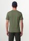 Green regular-fit T-shirt in pure organic cotton jersey_2