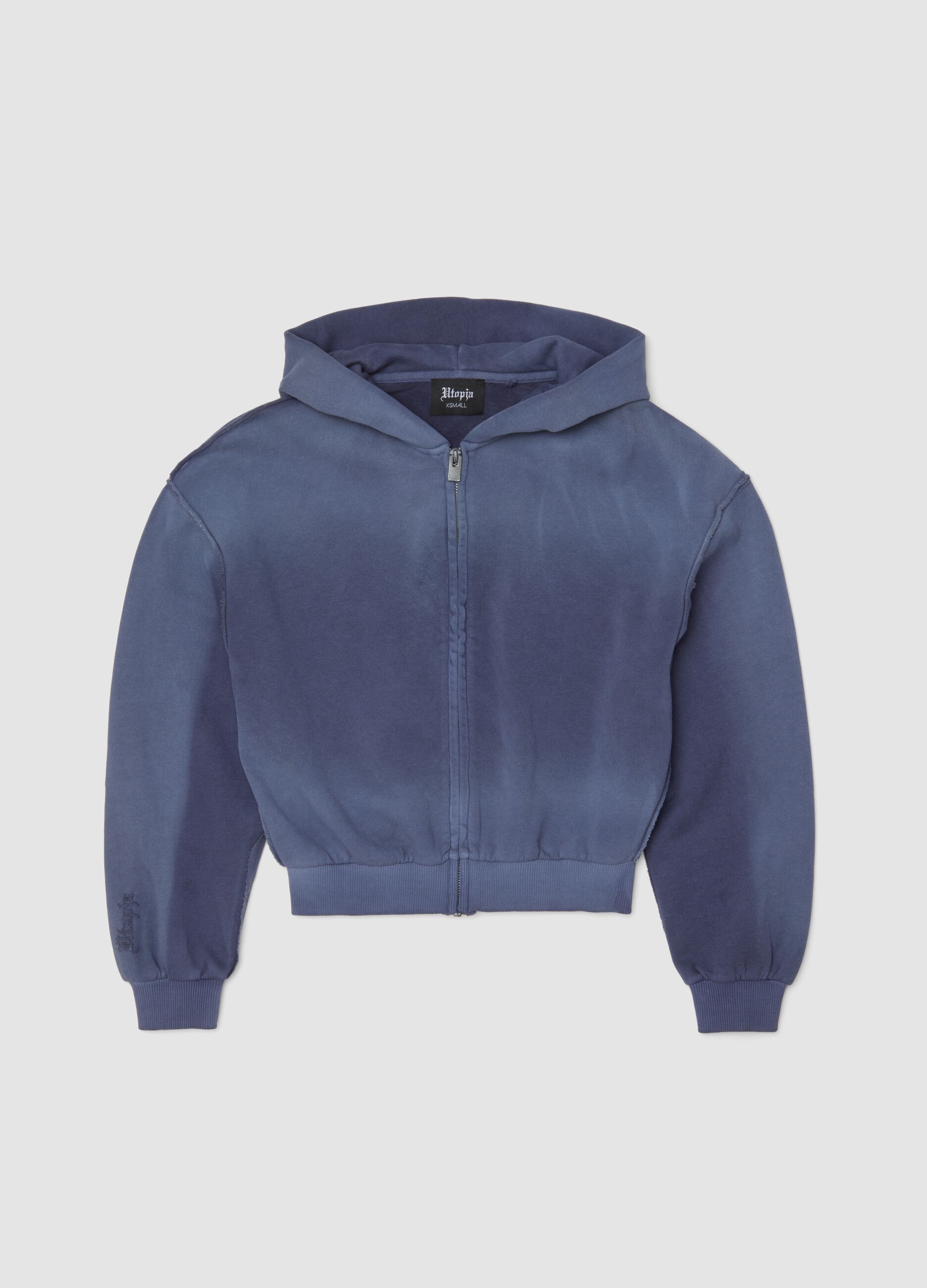 Sunfaded Full-Zip Hoodie Twilight