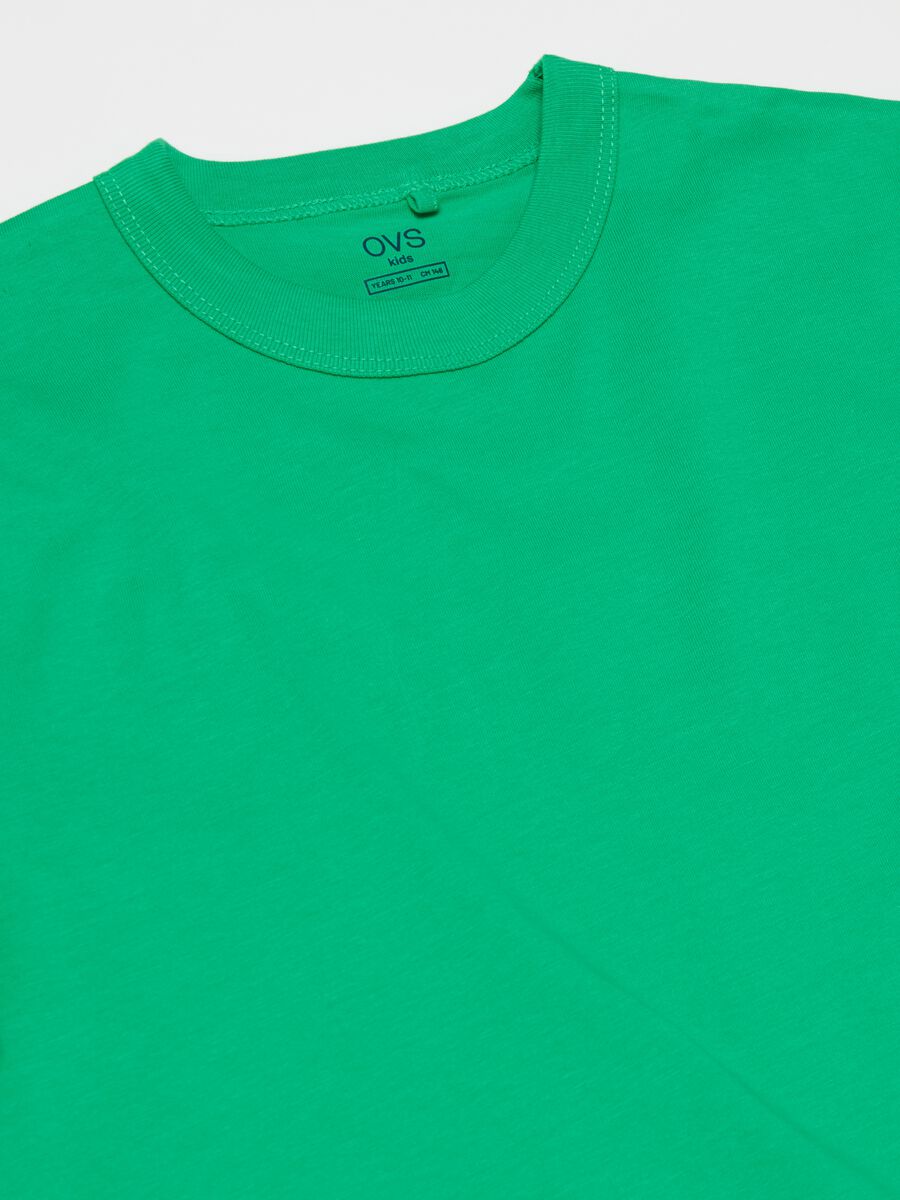 Essential organic cotton T-shirt with round neck_2