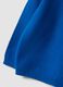 Blue pure cotton button jumper, regular fit, for baby boy_3