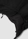 Black shoulder bag with adjustable strap_2