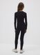 Leggings skinny neri in cotone organico elasticizzato per ragazza_2