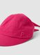 Pink pure cotton cap with peak_1