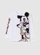 Organic cotton T-shirt with Mickey Mouse print_0