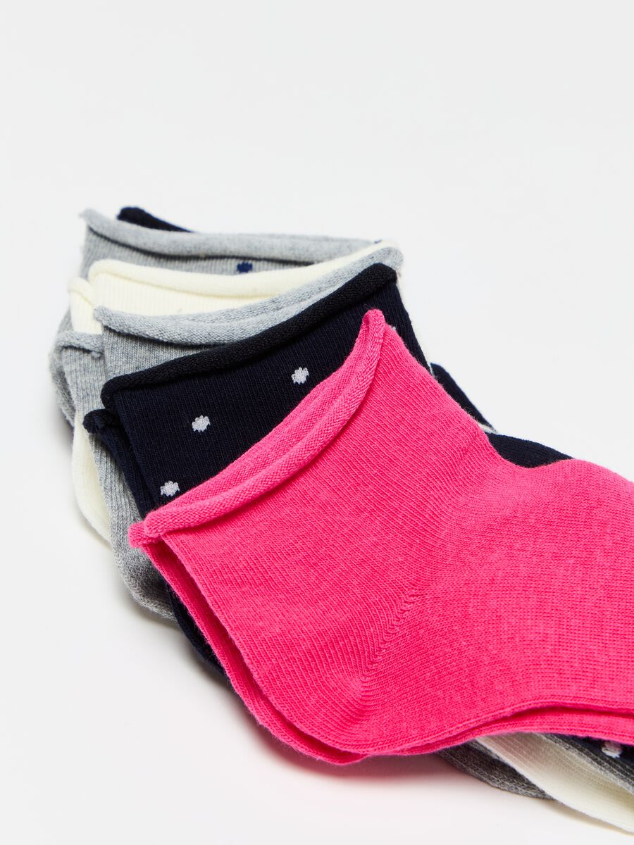 Multipack siete calcetines invisibles de algodón orgánico_2