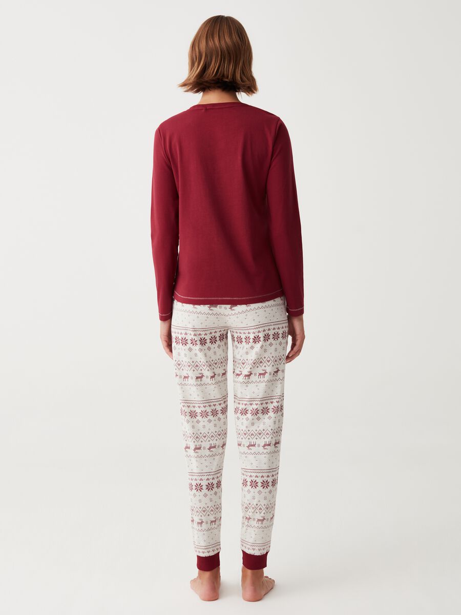 Full-length pyjamas with Norwegian design_2