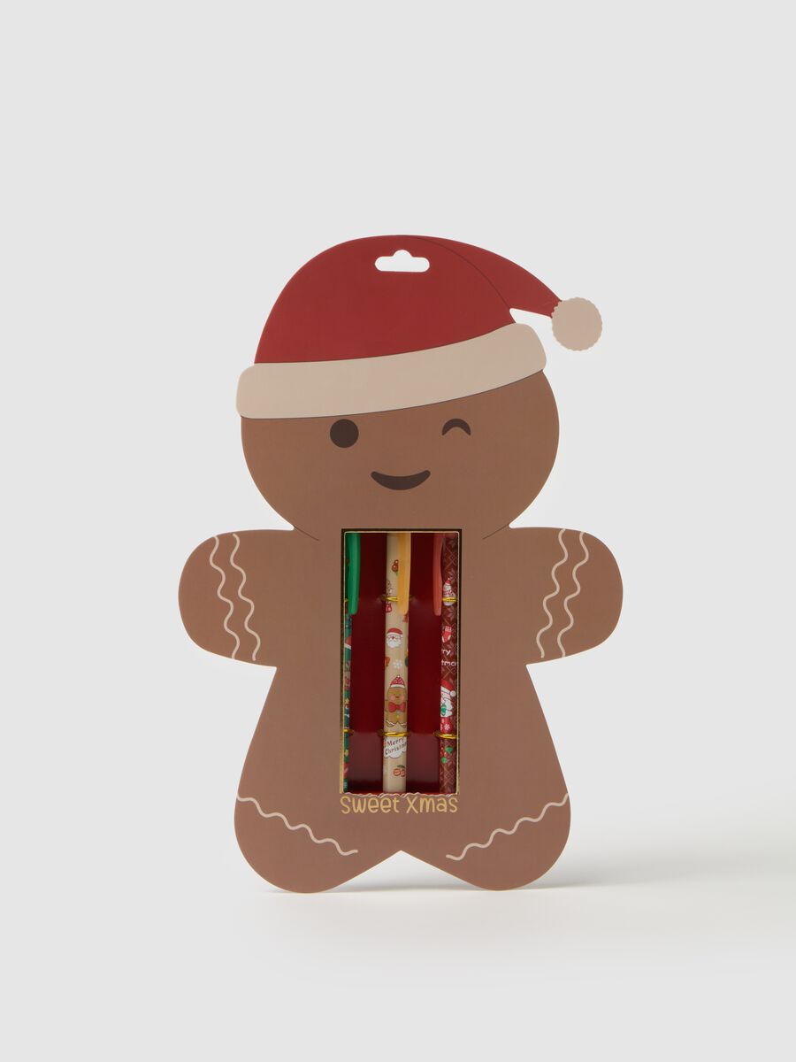 Multicolour Christmas Pen Tripack_0