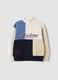 Multicolour cotton-blend regular-fit crew-neck sweatshirt_0