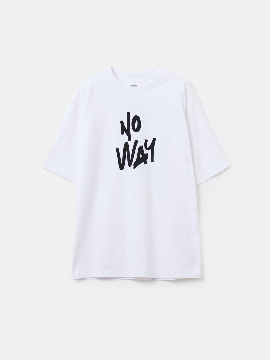 Oversized T-shirt with print_3