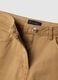 Straight Brown Stretch Cotton Chino Trousers_5
