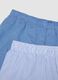 Pack de 2 boxers azuis em puro algod&atilde;o org&acirc;nico_1