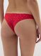 Red Brazilian briefs in stretch cotton with print_2