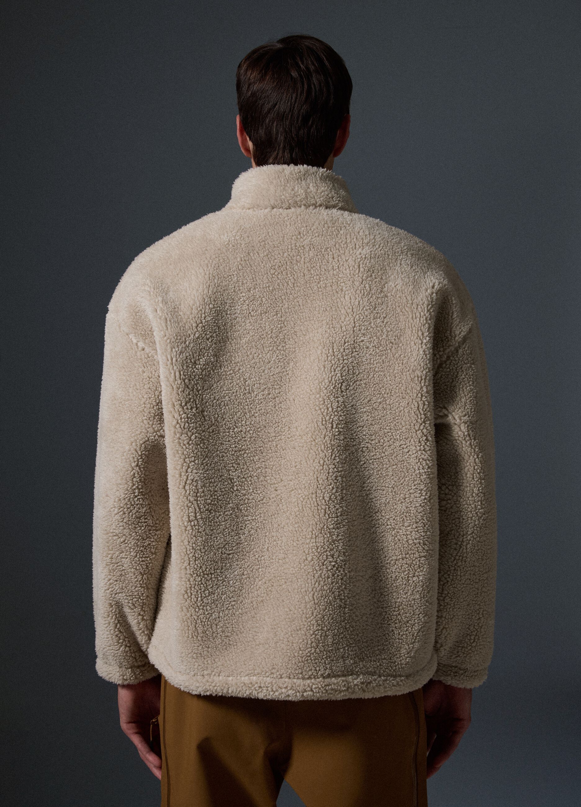 Giacca Sherpa Full Zip ALTAVIA WITH DEBORAH COMPAGNONI