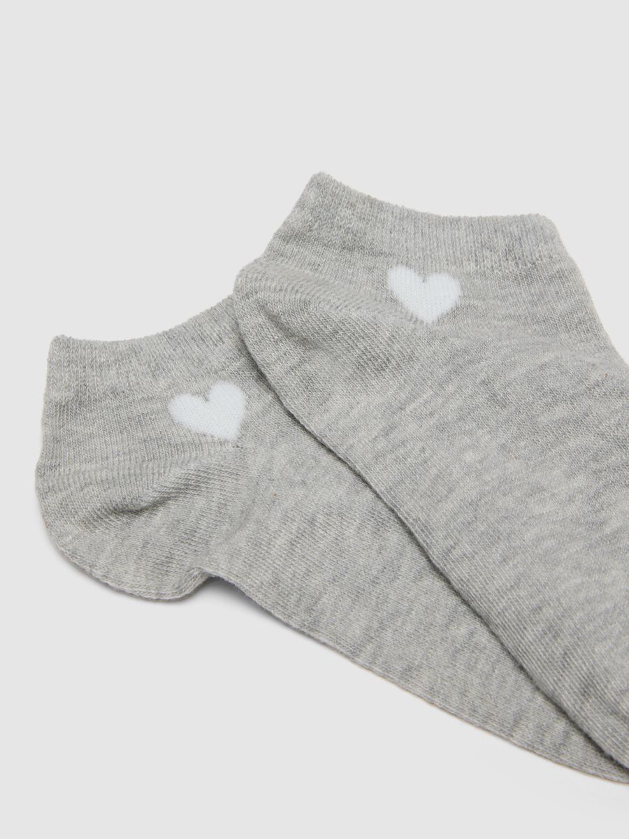 Tripack of grey cotton socks_1
