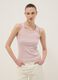 Rosa Tanktop aus Stretch-Baumwolle, Regular Fit_2