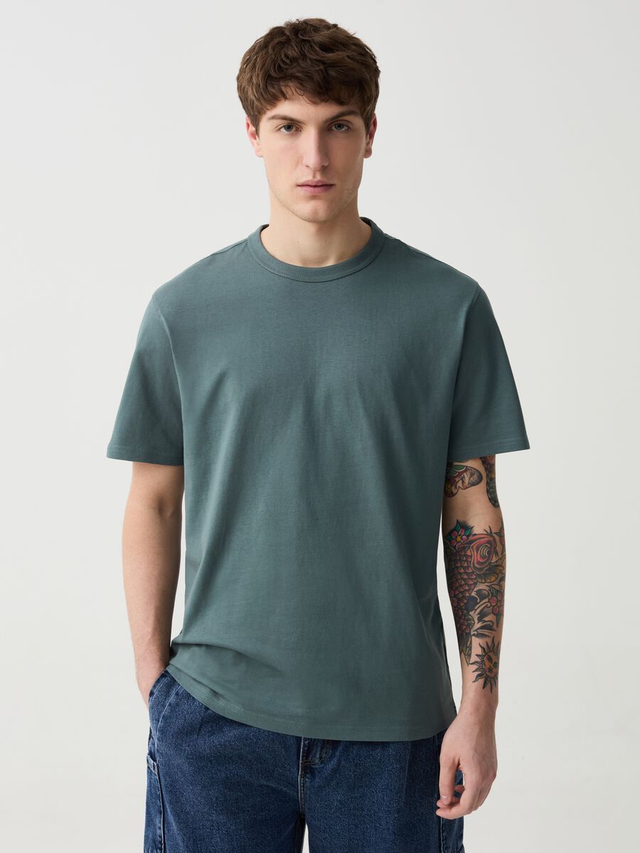 Relaxed-fit T-shirt in cotton_0