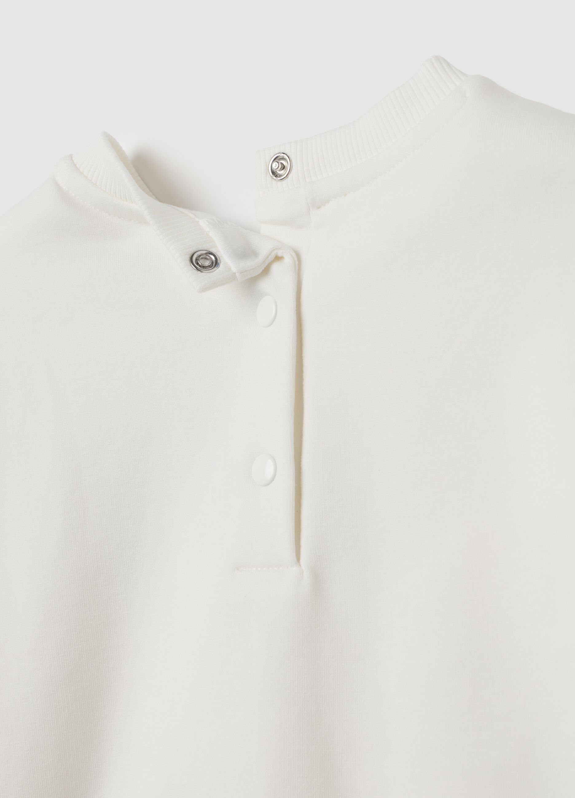 Wei&szlig;-blaues elastisches Baumwollset f&uuml;r M&auml;dchen
