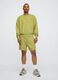 Green Gap cotton blend shorts_0