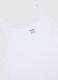 White pure cotton vest regular fit_1