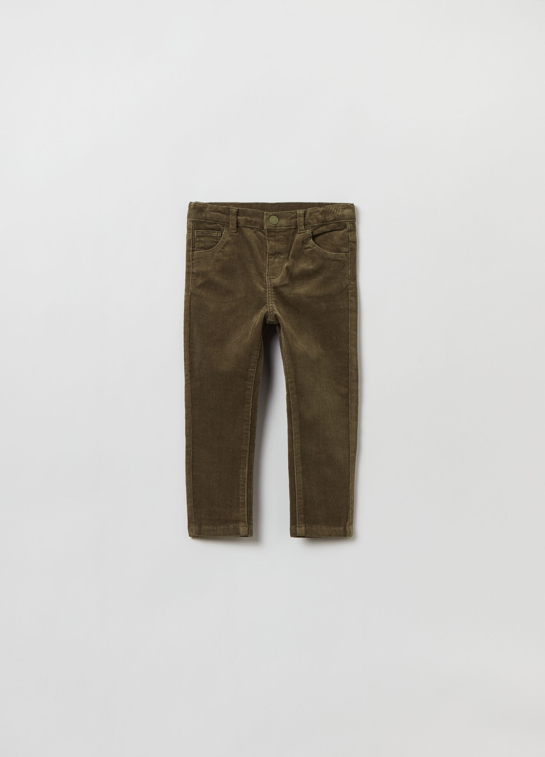 Corduroy trousers with five pockets_1