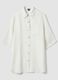 Long white pure linen beach cover-up_4