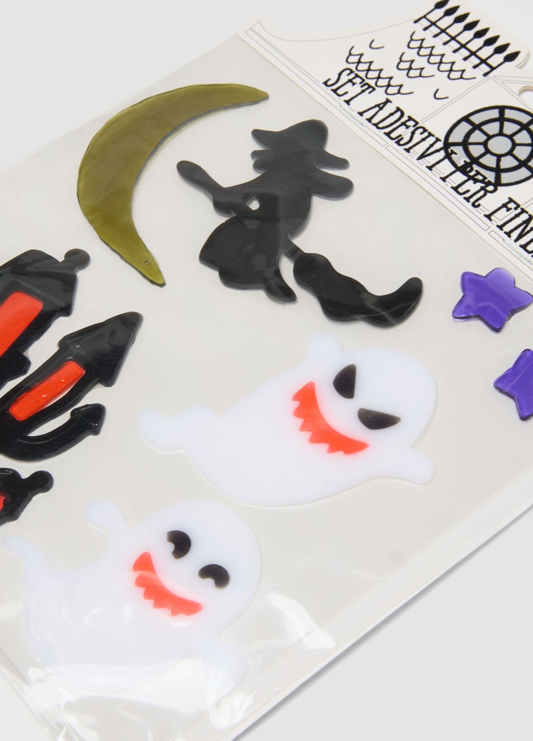 Multicolour Halloween Window Stickers