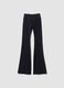 Schwarze Flared-Leggings aus Stretchmaterial &ndash; ALTAVIA STUDIO_5