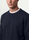 Blue crew-neck sweatshirt in cotton blend, regular fit_2