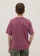 Boys&rsquo; purple 100% cotton oversized T-shirt with print_1