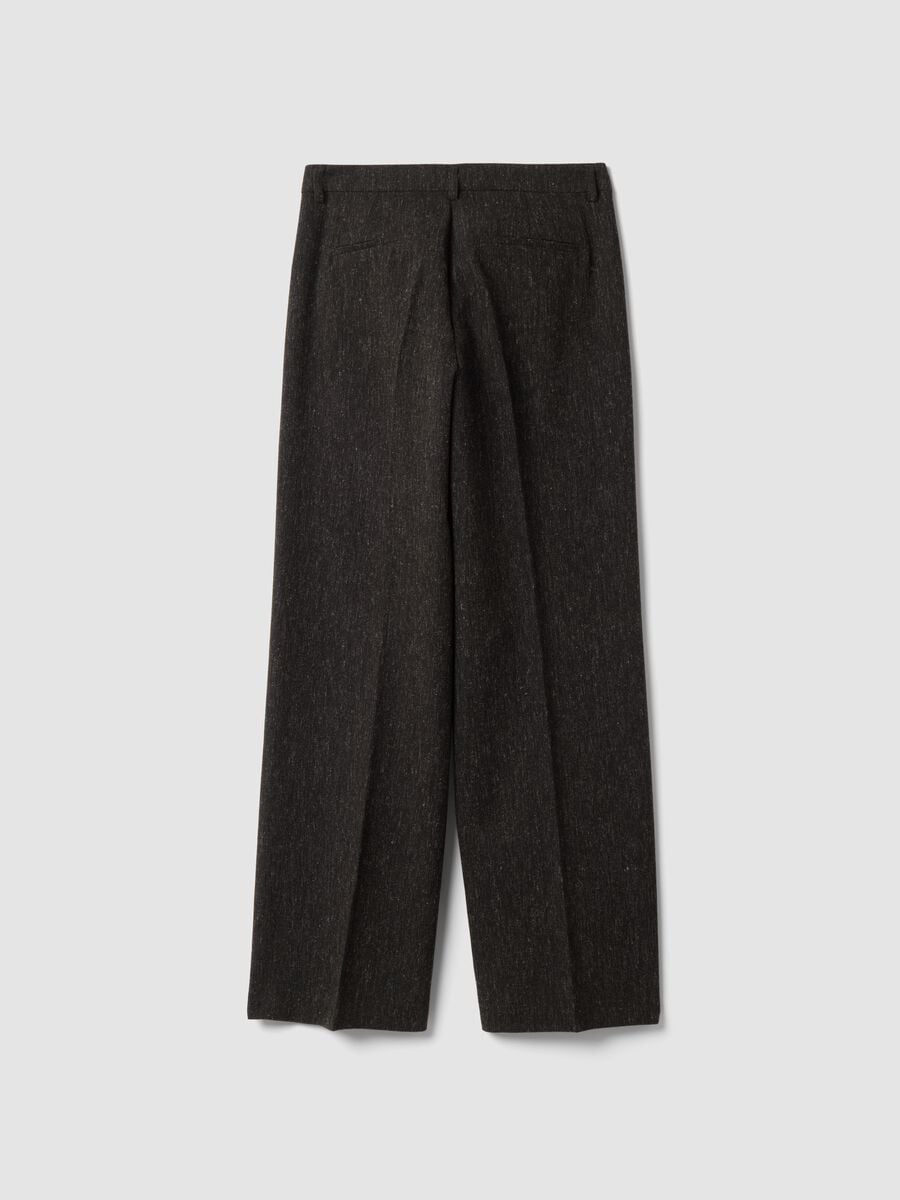 Brown wool and viscose-blend straight-leg trousers_6