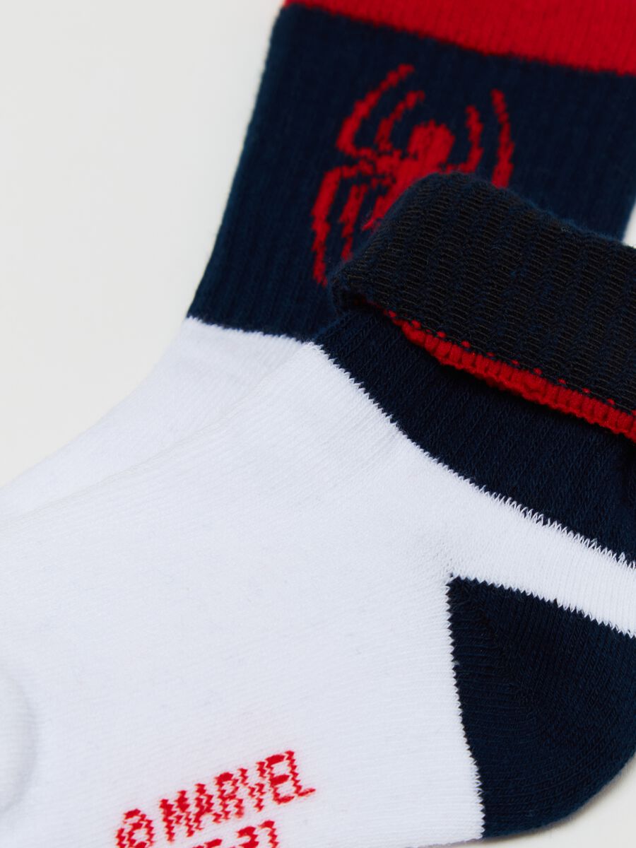 Pack dos calcetines cortos de tenis Spider-Man_2