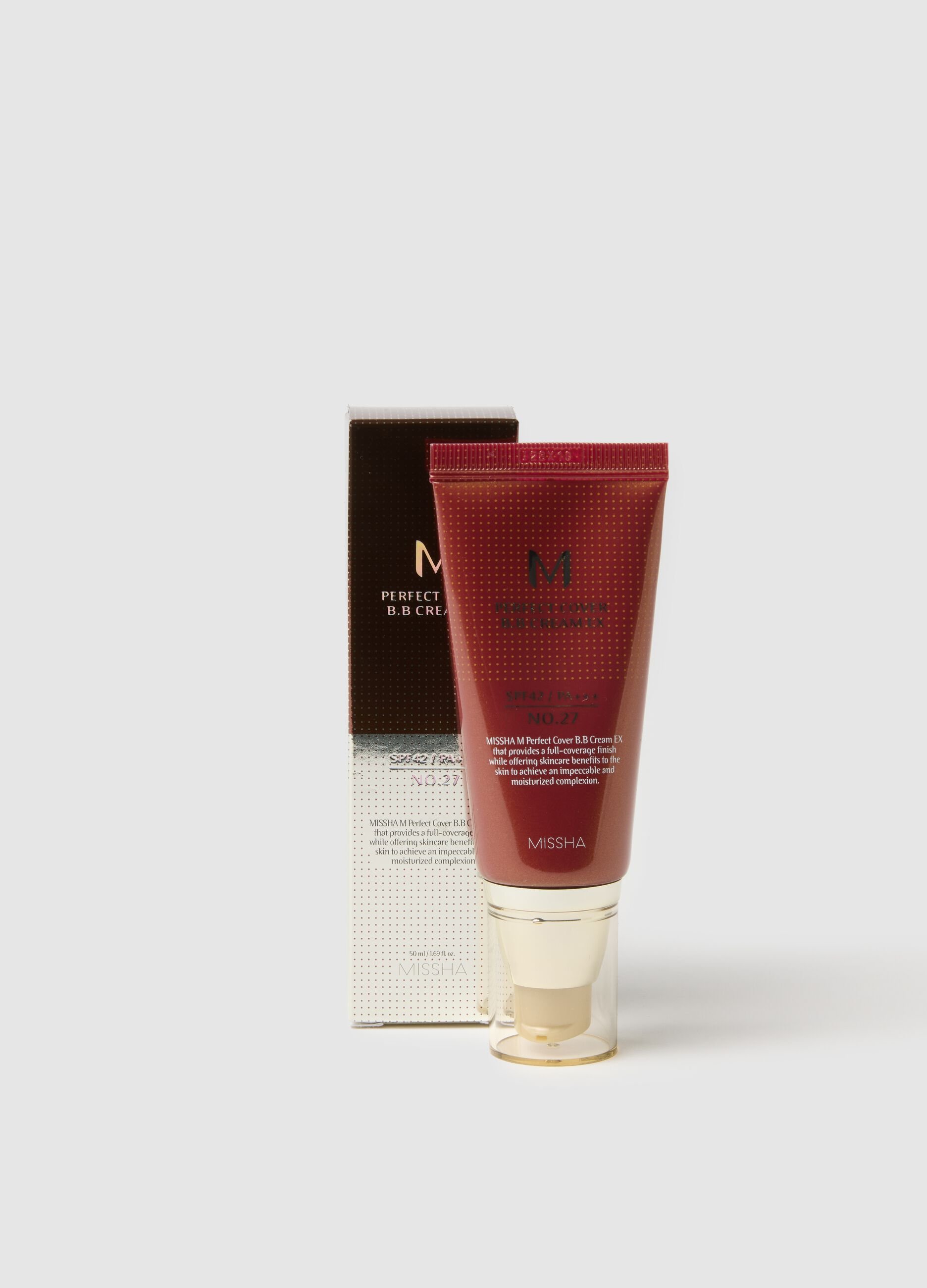 MISSHA BB CREAM SPF42 27 50ML - &kappa;&omicron;&rho;&epsilon;ά&tau;&iota;&kappa;&omicron; &mu;&alpha;&kappa;&iota;&gamma;&iota;ά&zeta;