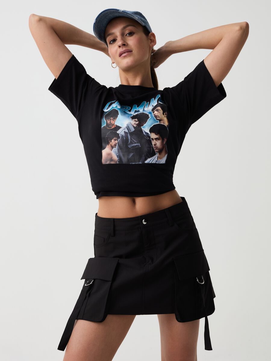 B.ANGEL FOR THE SEA BEYOND oversized T-shirt with print_0