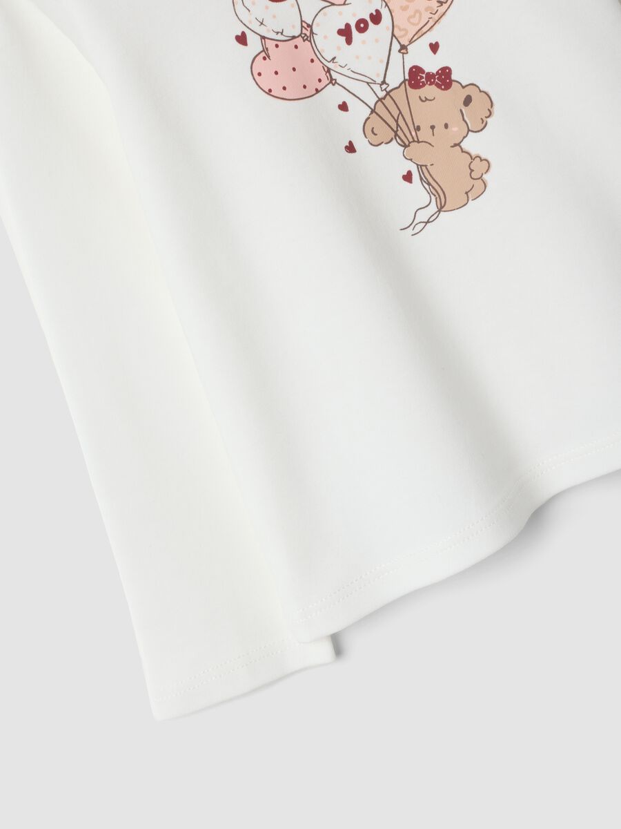 White organic cotton crew-neck top_2