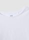 White pure cotton short-sleeved T-shirt_5