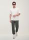Green relaxed-fit stretch joggers_0