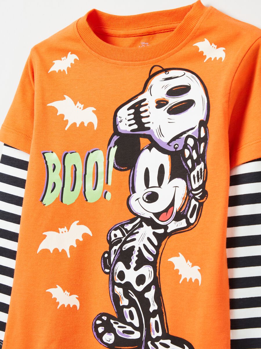 T-shirt with Halloween Mickey Mouse print_2