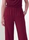 Red wide-leg trousers in viscose blend_3
