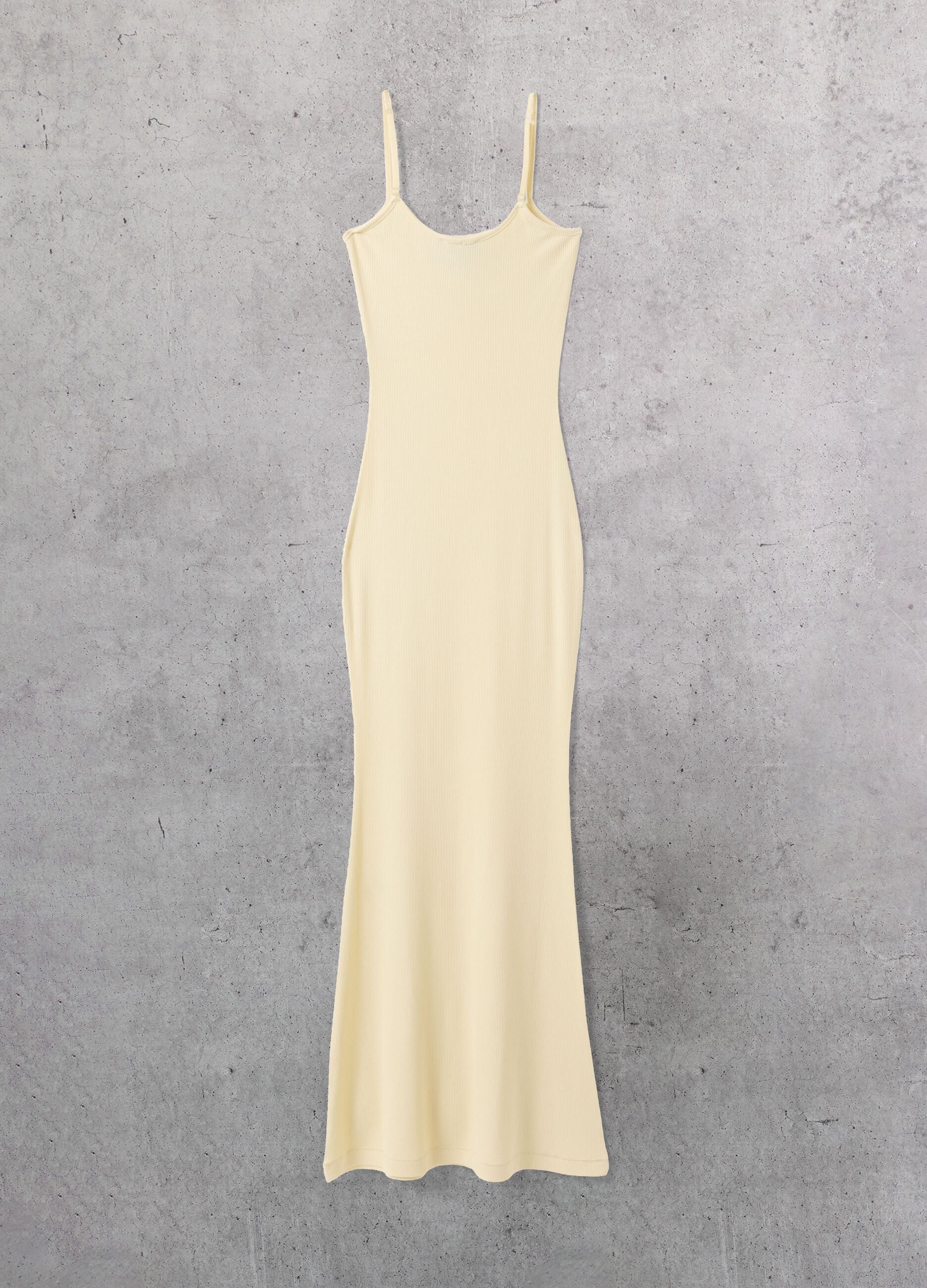 Pastel Yellow Long Dress