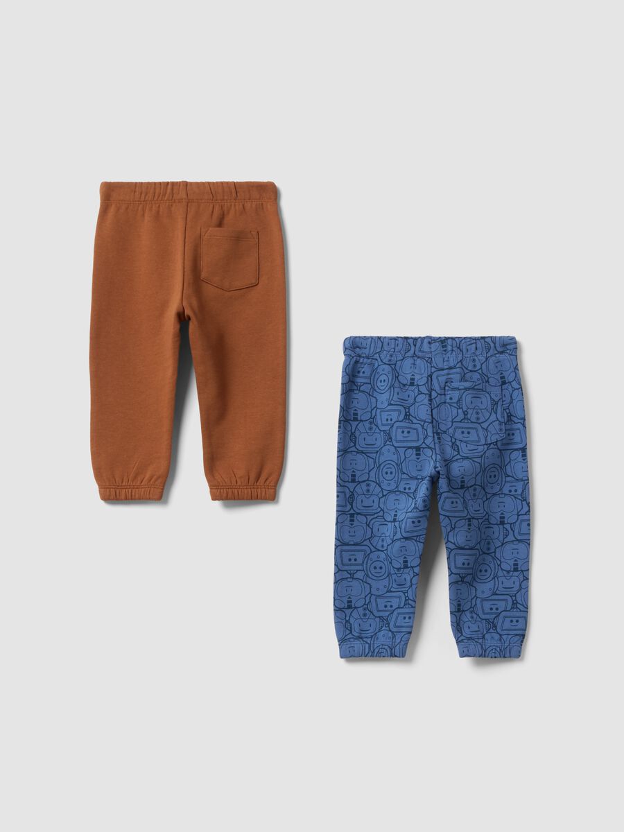 2-pack of blue pure cotton joggers_1