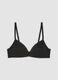 Black padded organic cotton bra_4