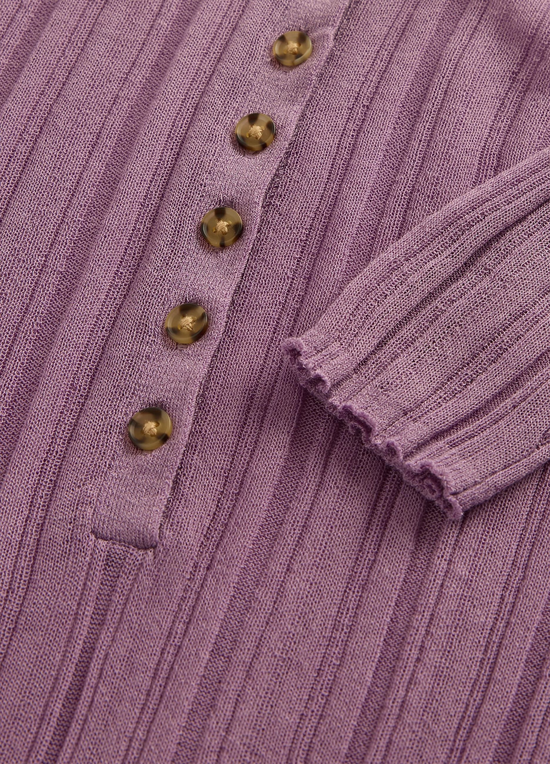 Purple acrylic blend jumper