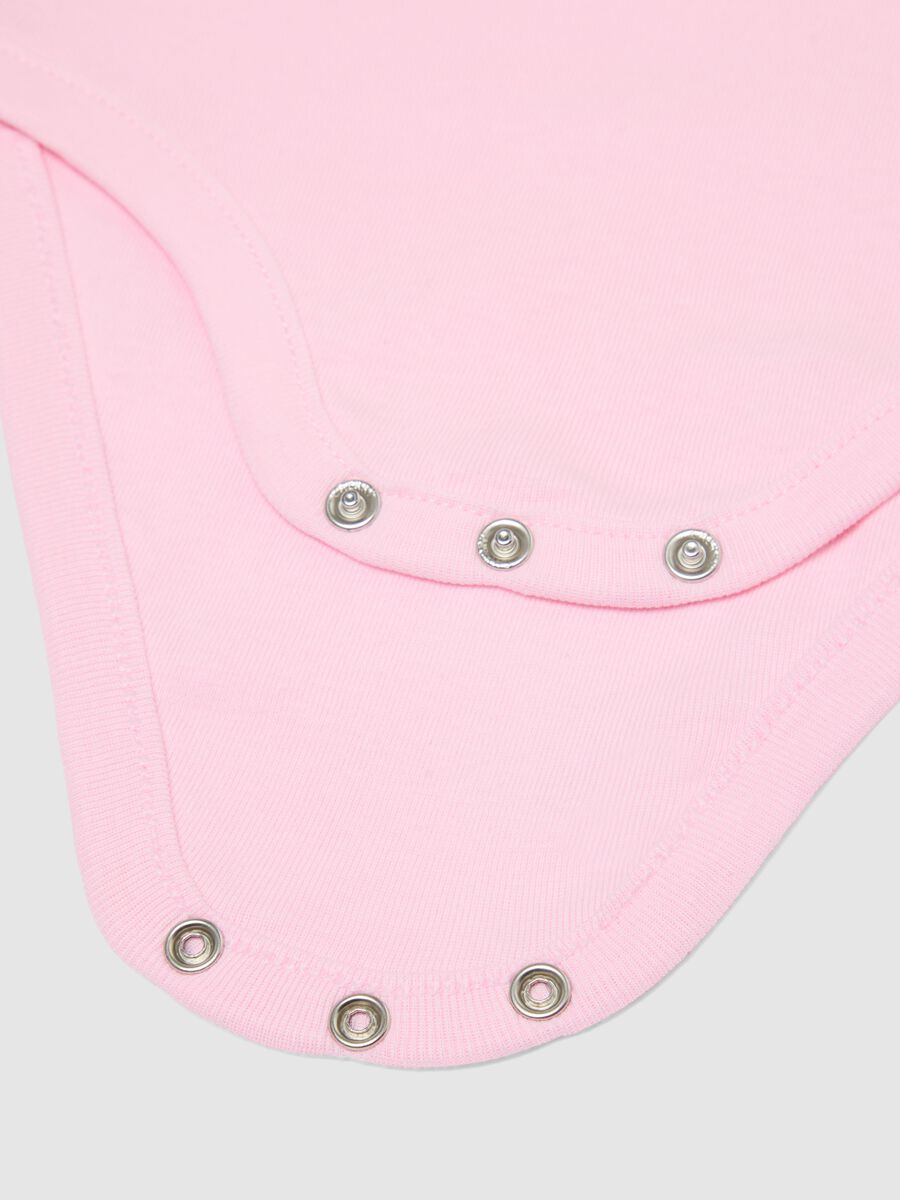 Multicolour pure cotton baby girl's bodysuit tripack with thin straps_2