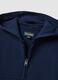 Sweatshirt azul com capuz em algod&atilde;o org&acirc;nico puro, corte oversized, para menino_3