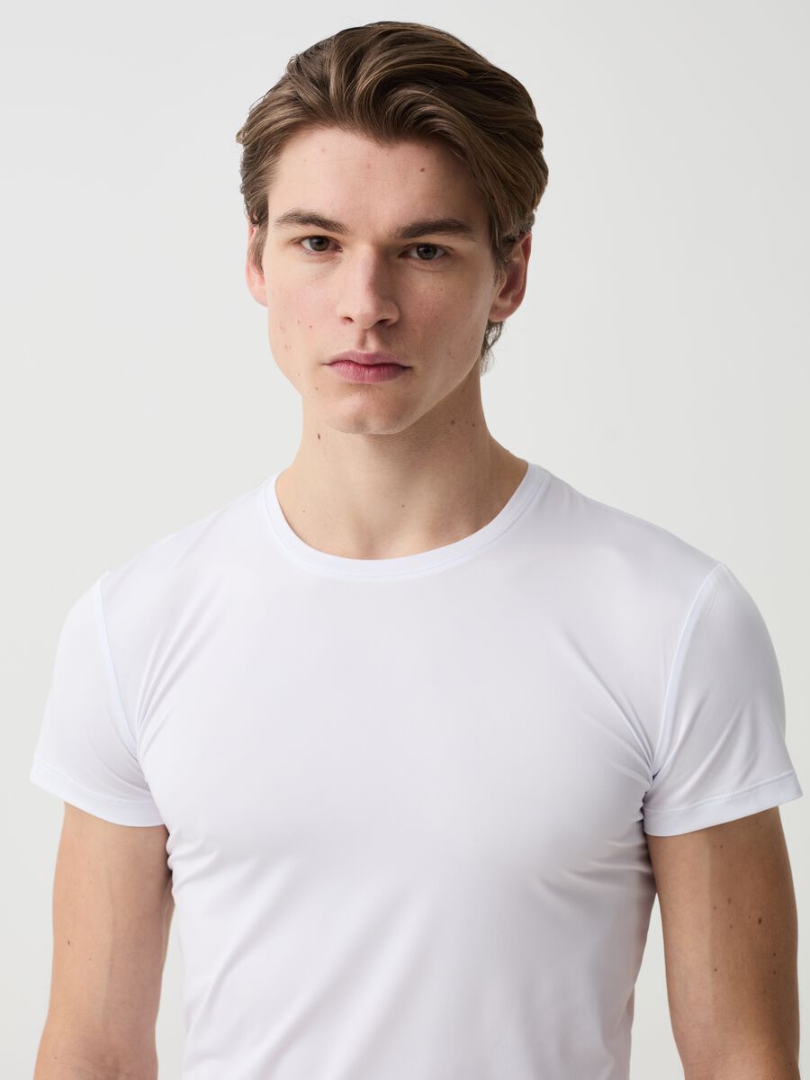 OVS Tech two-pack undershirts with round neck_0