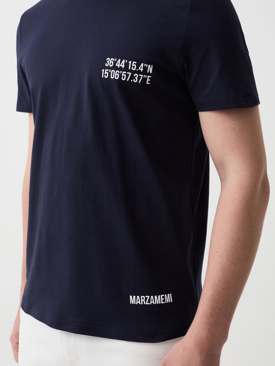 Camiseta de algodón con estampado Sicilia_1