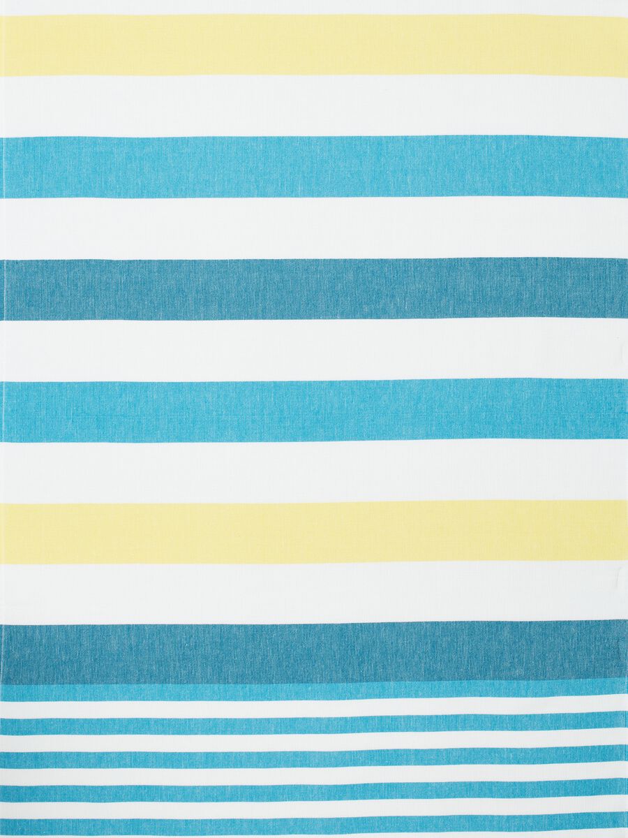 Striped beach towel in cotton_1
