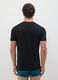 Black T-shirt in pure cotton regular fit_2